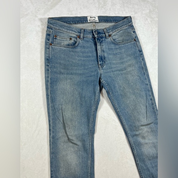 ACNE Studio 34W 34L Vintage Retro Ace Dirty Leg Classic Denim Jeans EUc - Picture 3 of 12
